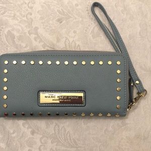 NWOT Marc New York Blue wristlet